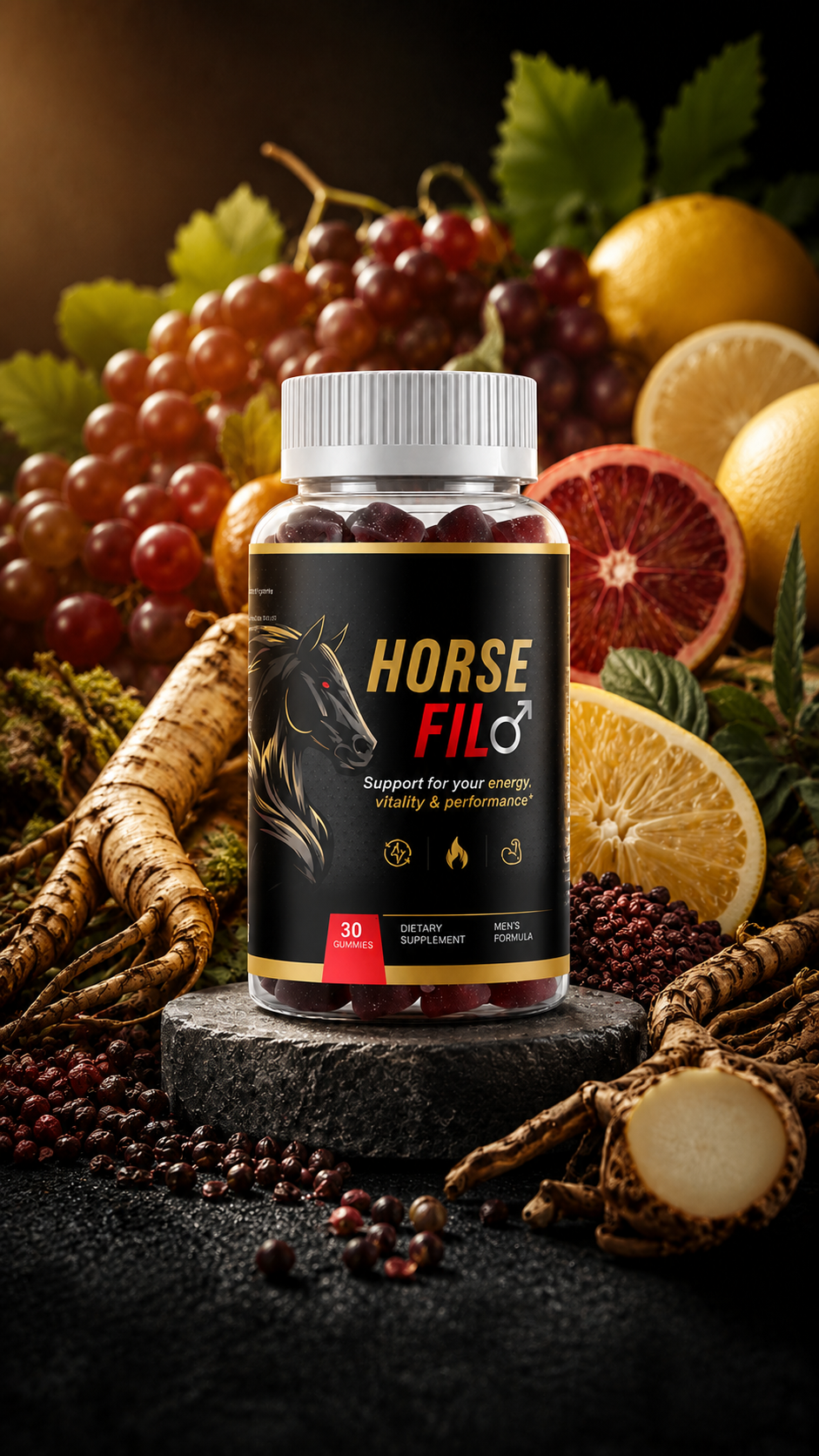 HorseFil supplement label
